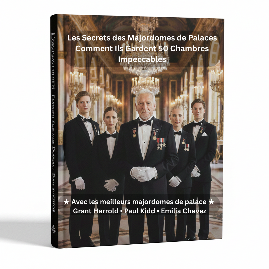 Ebook: Les Secrets des Majordomes de Palaces : Comment Ils Gardent 50 Chambres Impeccables