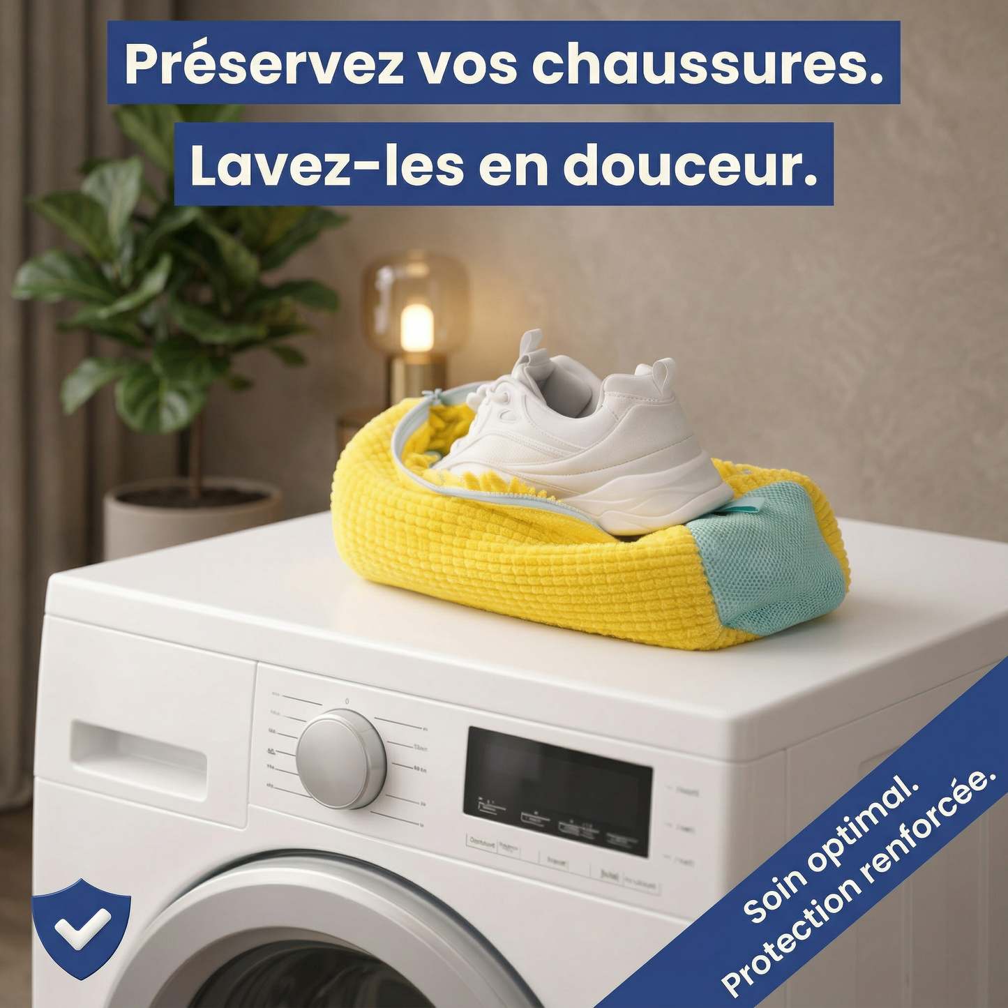 FLOTTY™  Chausse Pro — Sac Lavage Chaussures Machine à Laver | Des Baskets Comme Neuves Sans Effort