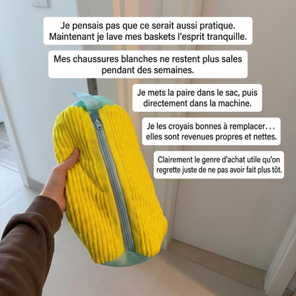FLOTTY™  Chausse Pro — Sac Lavage Chaussures Machine à Laver | Des Baskets Comme Neuves Sans Effort