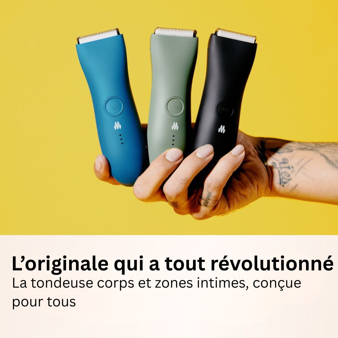 Mon Flotty - La tondeuse intime idéale pour un rasage parfait, zéro coupure, zéro brûlure